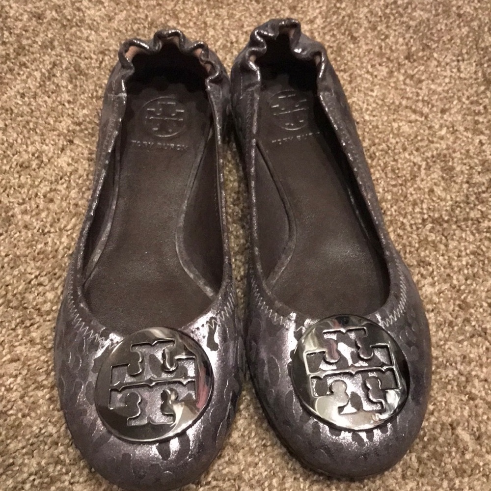 Tory Burch flats leopard print